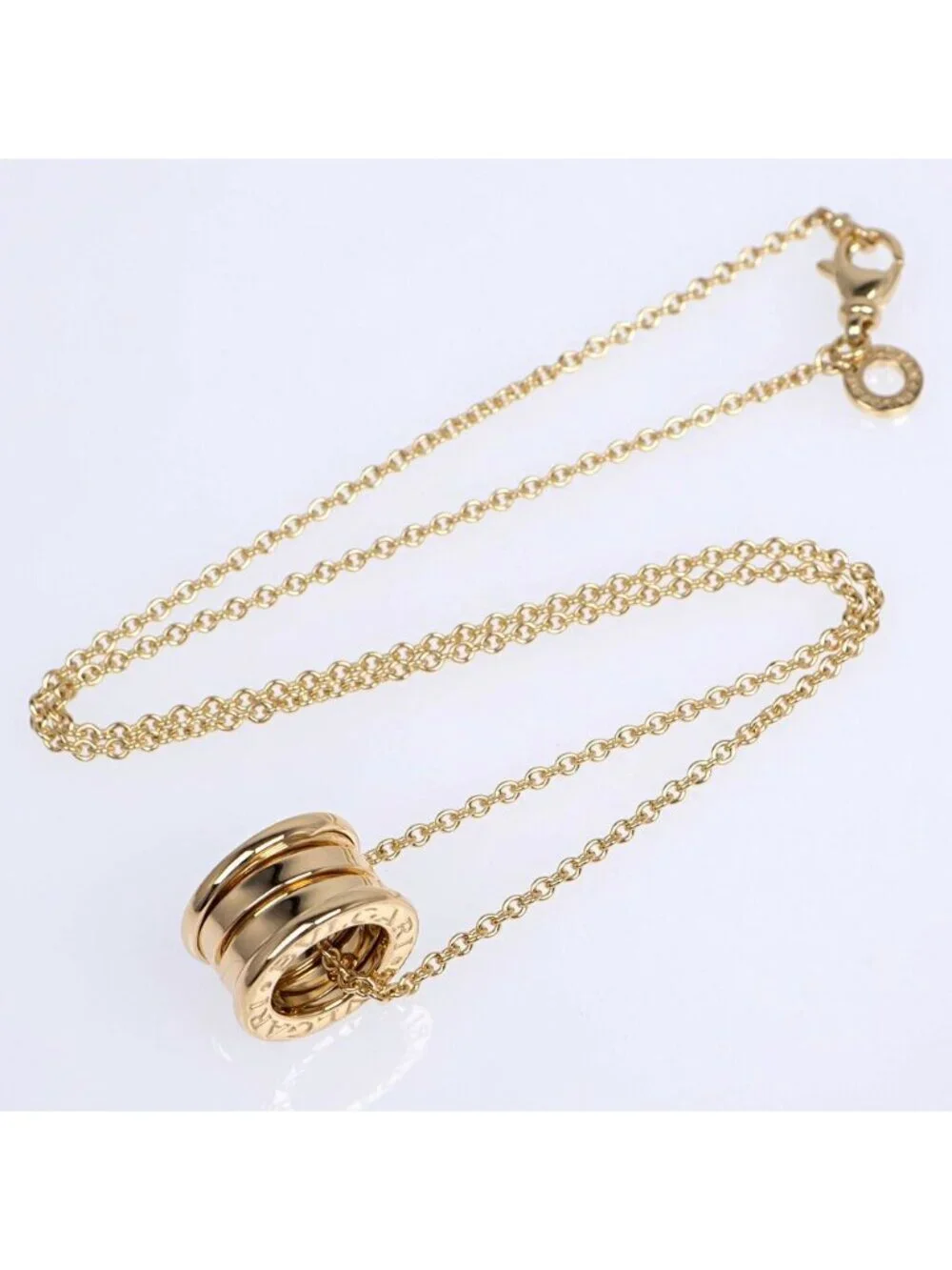 Bvlgari B.zero1 Necklace 18K Gold 40 Pendant
